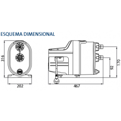 VAL PVC BOLA 3V T ACT NEUM S/E R/H 2" A/VITON
