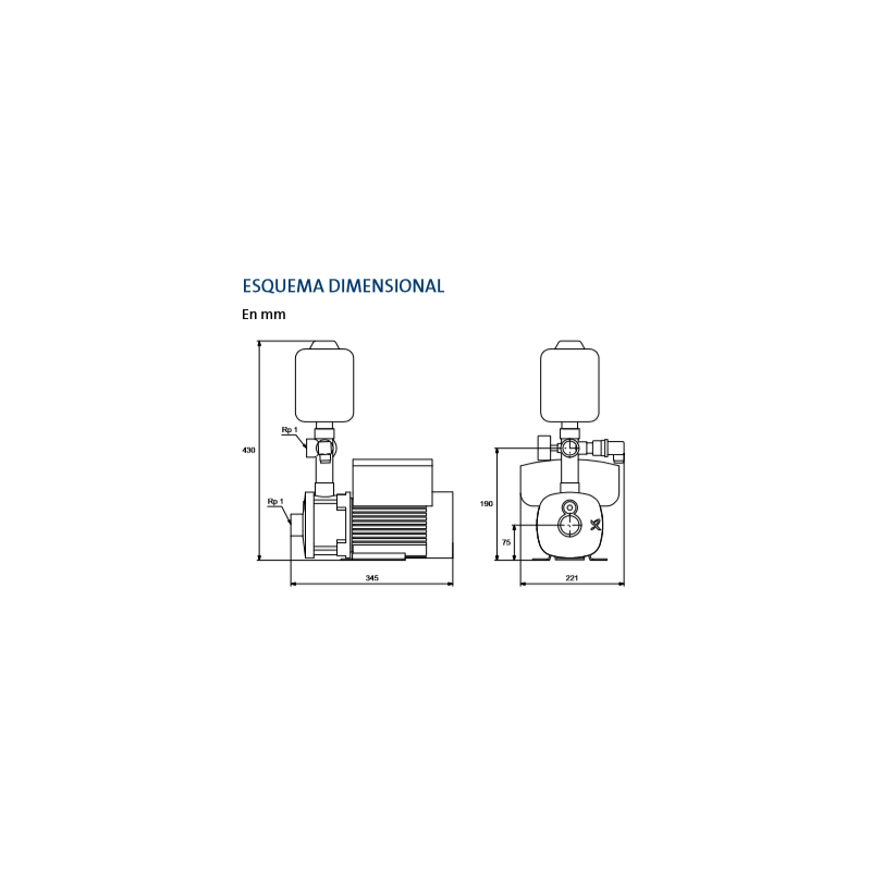 HIDRANTE PVC SIMPLE NETVITC ENT/LAT 110X1 1/4"