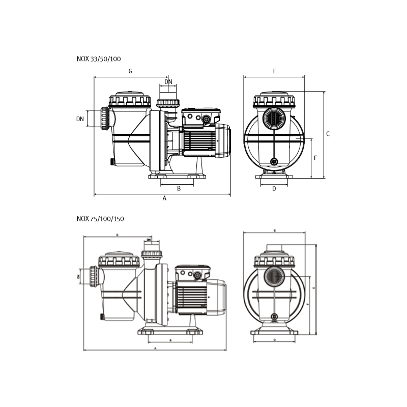 CUERPO COLL BIS PP PVC/PE Ø 200+REF.INOX