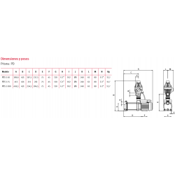TOB MPR 15RCS  30º FRANJA ESQ DCHA US/1800