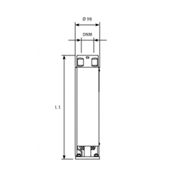 FITTING PE ENLACE ROSCA MACHO 40X11/4"